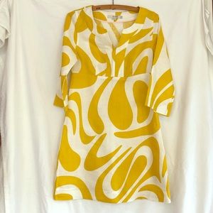 Yellow Boden Dress Size US 4R